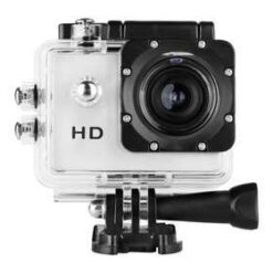 HD Waterproof Sports Action Camcorder Camera - Silver