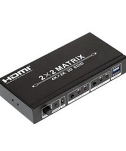 HDCVT 2x2 HDMI 4k Matrix Switch with EDID