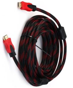 HDMI Braided Cable 20m-Black And Red