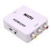 HDMI To AV 3RCA CVBs Composite Video Audio Converter Adapter
