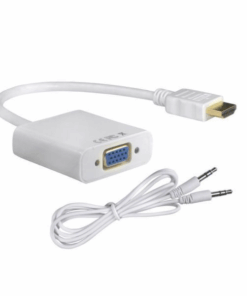 HDMI to VGA adapter with Aux Cable