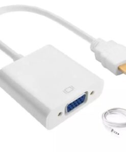 HDMI-VGA Adapter Converter Cable with 3.5mm Audio Cable