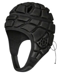 Head-Guard / Helmet / Soft Shell Scrum Cap - Black