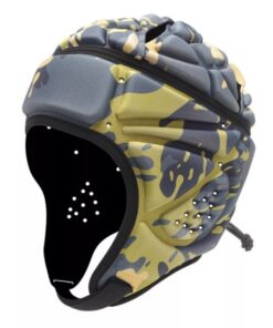 Head-Guard / Helmet / Soft Shell Scrum Cap - Gold Camo
