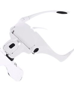 Headband Magnifier Glasses with LED Light