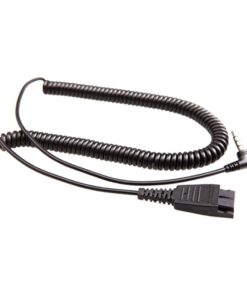 Headset bottom cable - GN (Jabra) QD to 3.5mm - 4 pole - 5 pack