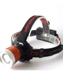 Headstrap Bike Strobe Lamp with batteries
