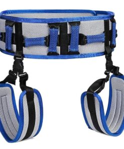 Health Disabled & Elderly Wheelchair Transfer Belt Moving Waist Strap Aids - L