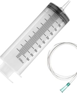 Health Tool Plastic Syringe, Large Capacity Liquid Syringe with 1m Tube - S