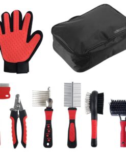 Heartdeco 9 Piece Pet Grooming Kit