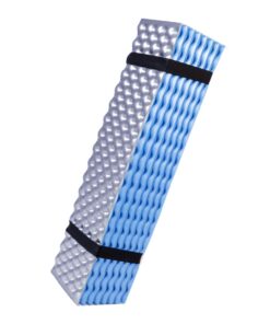 Heartdeco Folding Aluminum Film Hiking Camping Sleeping Mat Pad
