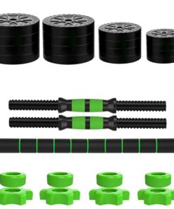 Heartdeco Weight Adjustable Dumbbell Barbell Set - 40kg