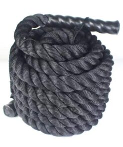 Heavy Battle Rope 9 Meter Battle Exercise Training Rope - Black