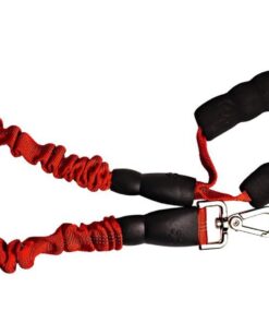 Heavy Duty Bungee Dog Leash 2.5 BY 300 CM - Red