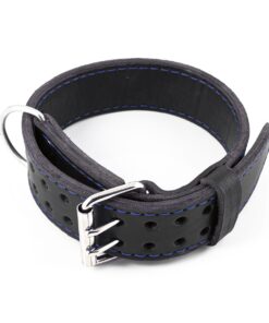 Heavy Duty Handcrafted Dog Leather Collar - L