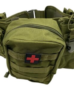 Heavy Duty Tactical Utility Waist Bag - Green
