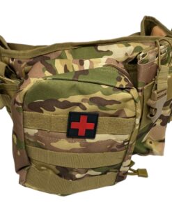 Heavy Duty Tactical Utility Waist Bag - Light Camo