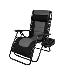 Heavy-Duty Titan Zero Gravity Lounger - 160kg Capacity - with Cup Holder