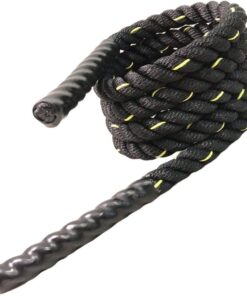 Heavy Jump Ropes For Fitness, Weighted Adult Skipping Rope, Battle Rope - Yellow