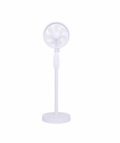 Height-Adjustable Built-In LED Light Fan