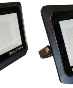 Hello Today LED Flood Light 200W -Comes With Surge Protective Device-2 Pack