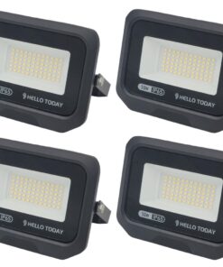 Hello Today LED Flood Light 50W - 4 Pack