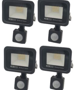 Hello Today Motion Sensor LED Flood Light 20W - 4 Pack