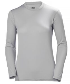 Helly Hansen W Tech Crew - Light Grey - S
