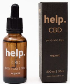 Help CBD Oil Pets Cats Dogs, 30ml 500mg (99,9%) (0%THC)