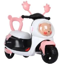 HEMCO Electric Motorcycle Kids Rech Battery Operated Scooter EC343 - Pink