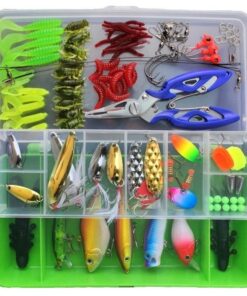 Hengjia 101pce Fishing Lure Set (With Tackle Box)