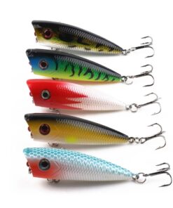 HENGJIA 5 Piece Hard Bait Lures 6cm, 6g Each