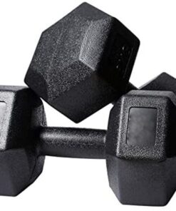 Hex PVC Dumbbell Set 10KG ( 2 x 5KG )