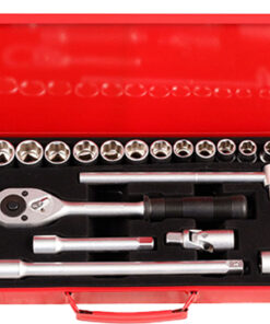 HEXA 24 PCS Heavy Chrome Vanadium Metric/Imperial Socket