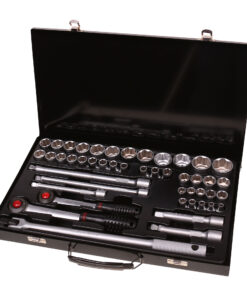 HEXA 45 PCS 3/8" IN & 1/2" IN Drive Super-lock Socket Set