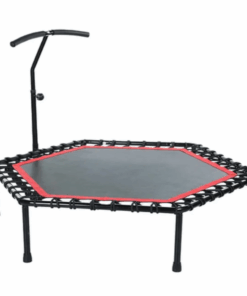 Hexagonal Red Fitness Trampoline - QA-7-72