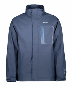 Hi-Tec Men's Apex 3 in 1 Jacket - Dress blue/Copen blue - 3XL