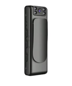 Hidden Mini Body Cam For Police Recording - Black