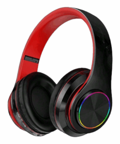 HIFI Stereo Sound Headset With Built-In HD Microphone - Black & Red