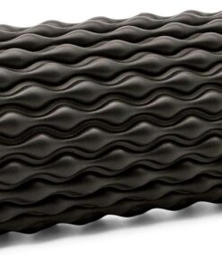 High-Density Back Foam Roller for Back Pain Relief & Muscle Recovery - Black