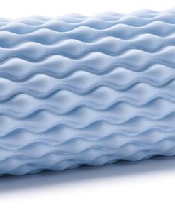 High-Density Back Foam Roller for Back Pain Relief & Muscle Recovery - Blue