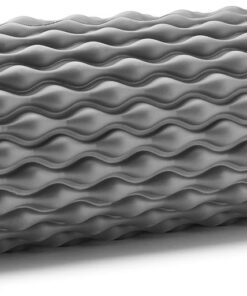 High-Density Back Foam Roller for Back Pain Relief & Muscle Recovery - Grey