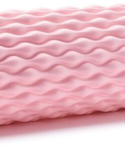 High-Density Back Foam Roller for Back Pain Relief & Muscle Recovery - Pink