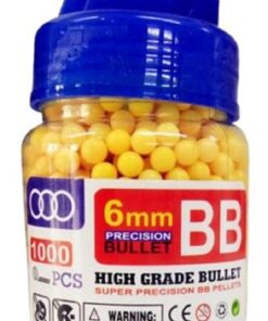 High Grade Pellets 1000 X 6mm BB Pellet Bullets for Air Soft Toy Gun