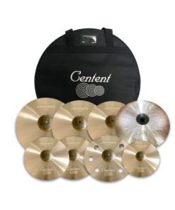 High Grade Professional 8 Piece Cymbal Set with Bag - Emperor