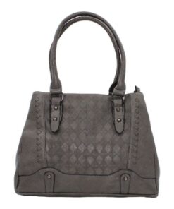 High-Quality Classic Women's Handbag - Dark Grey