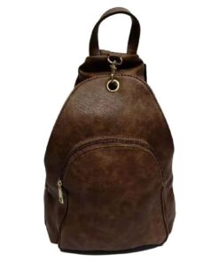 High-Quality Classic Women's Handbag,Shoulder bag, Backpack - Dark Brown