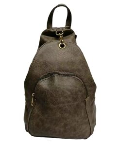 High-Quality Classic Women's Handbag,Shoulder bag, Backpack - Grey