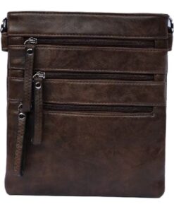 High-Quality Classic Women's Sling Bag - Dark Brown