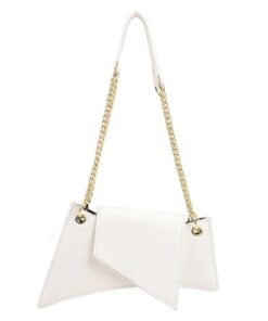 High quality Ladies Shoulder Bag Sense of luxury Chain Handbags - White